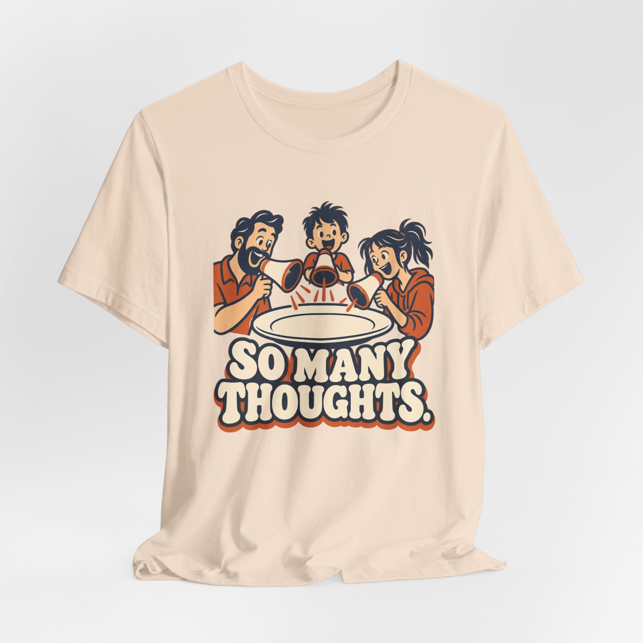 So Many Thoughts. T-Shirt - Image 3