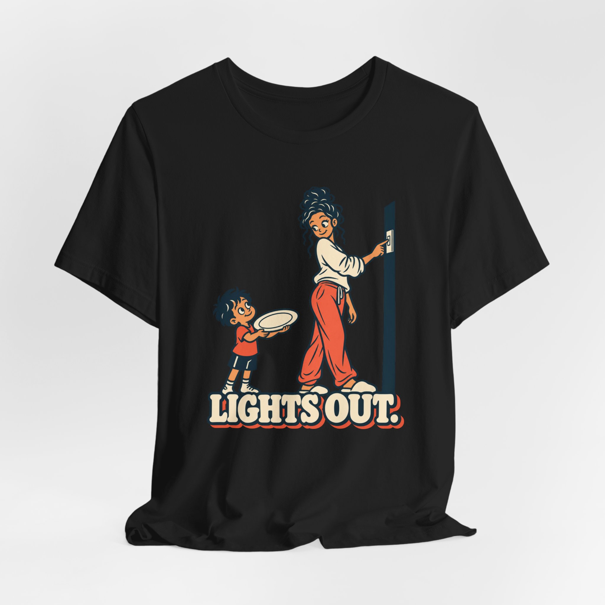 Lights Out. T-Shirt - Image 2