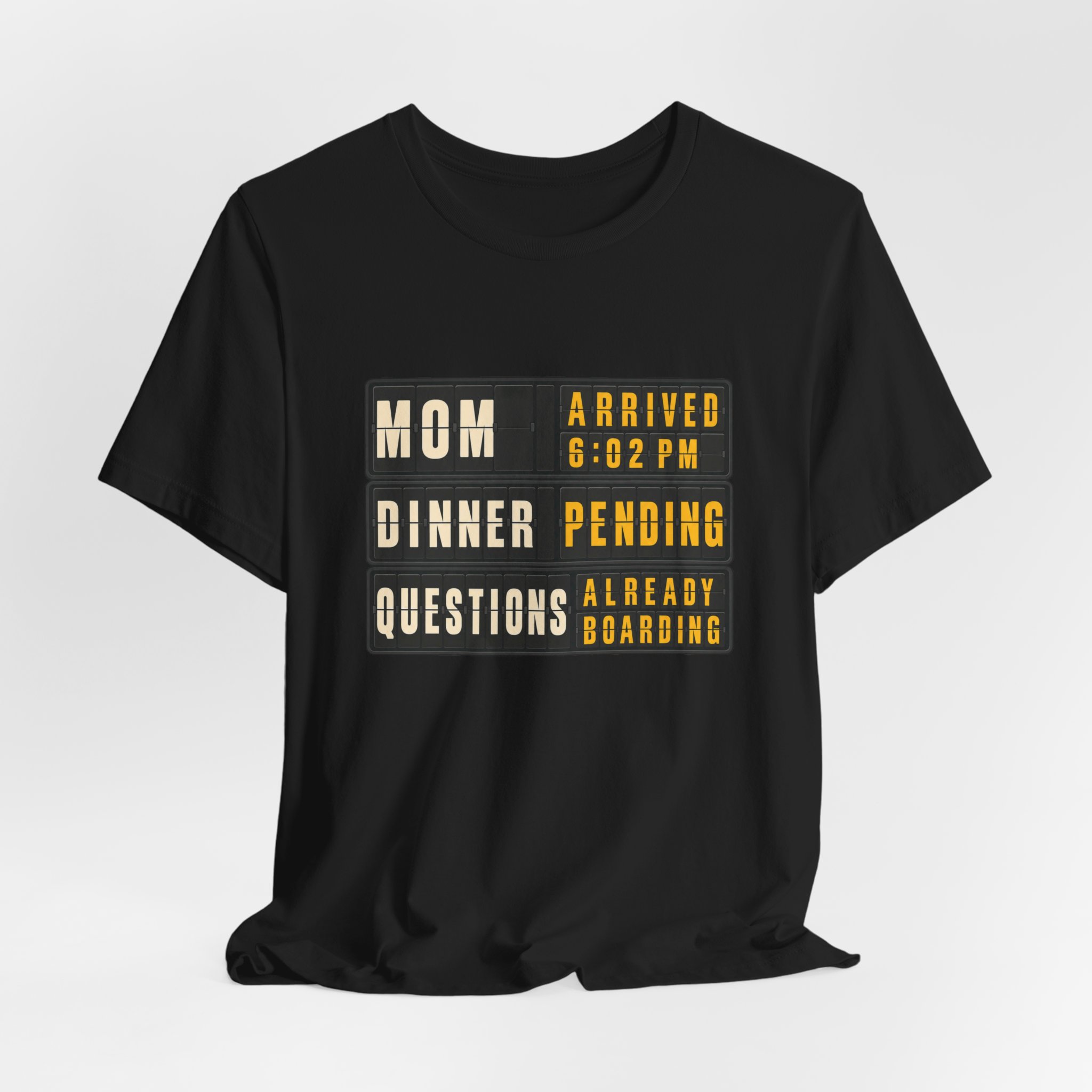 Mom Dinner Questions T-Shirt - Image 2