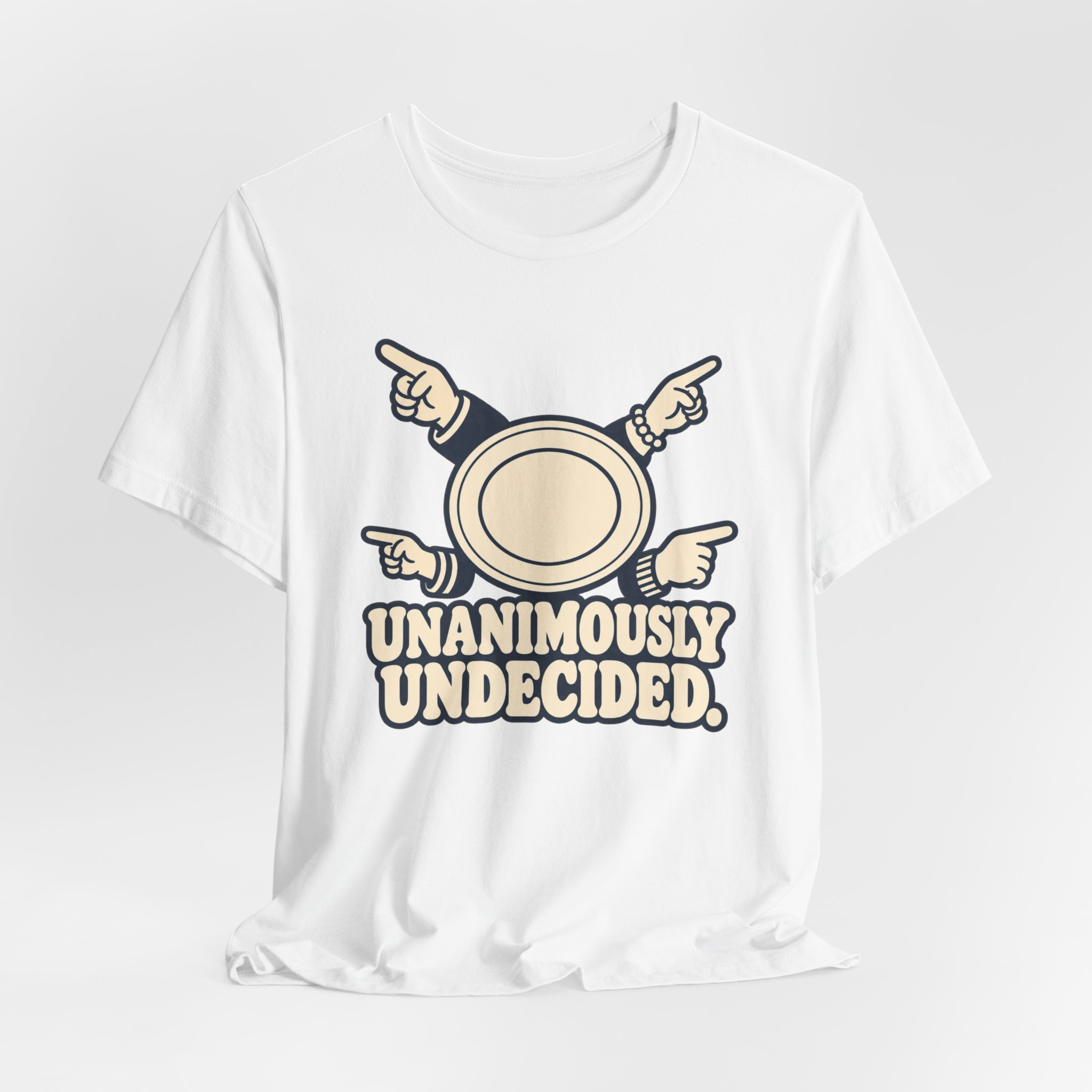 Unanimously Undecided Plate T-Shirt