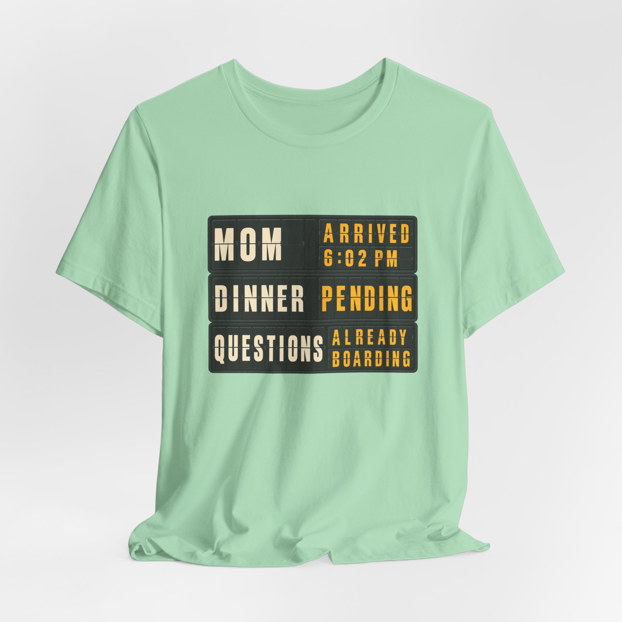 Mom Dinner Questions T-Shirt - Image 4