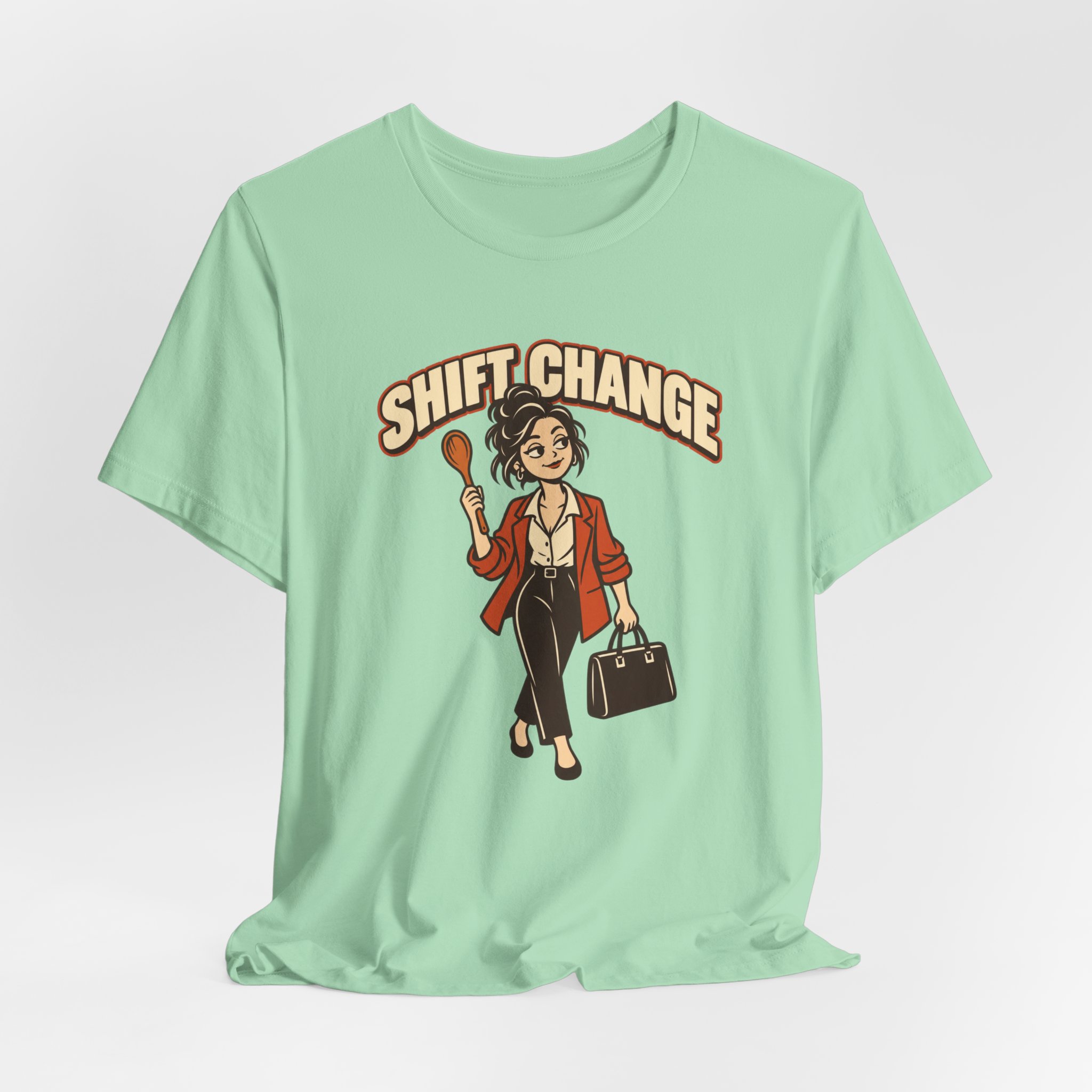 Shift Change. T-Shirt - Image 4