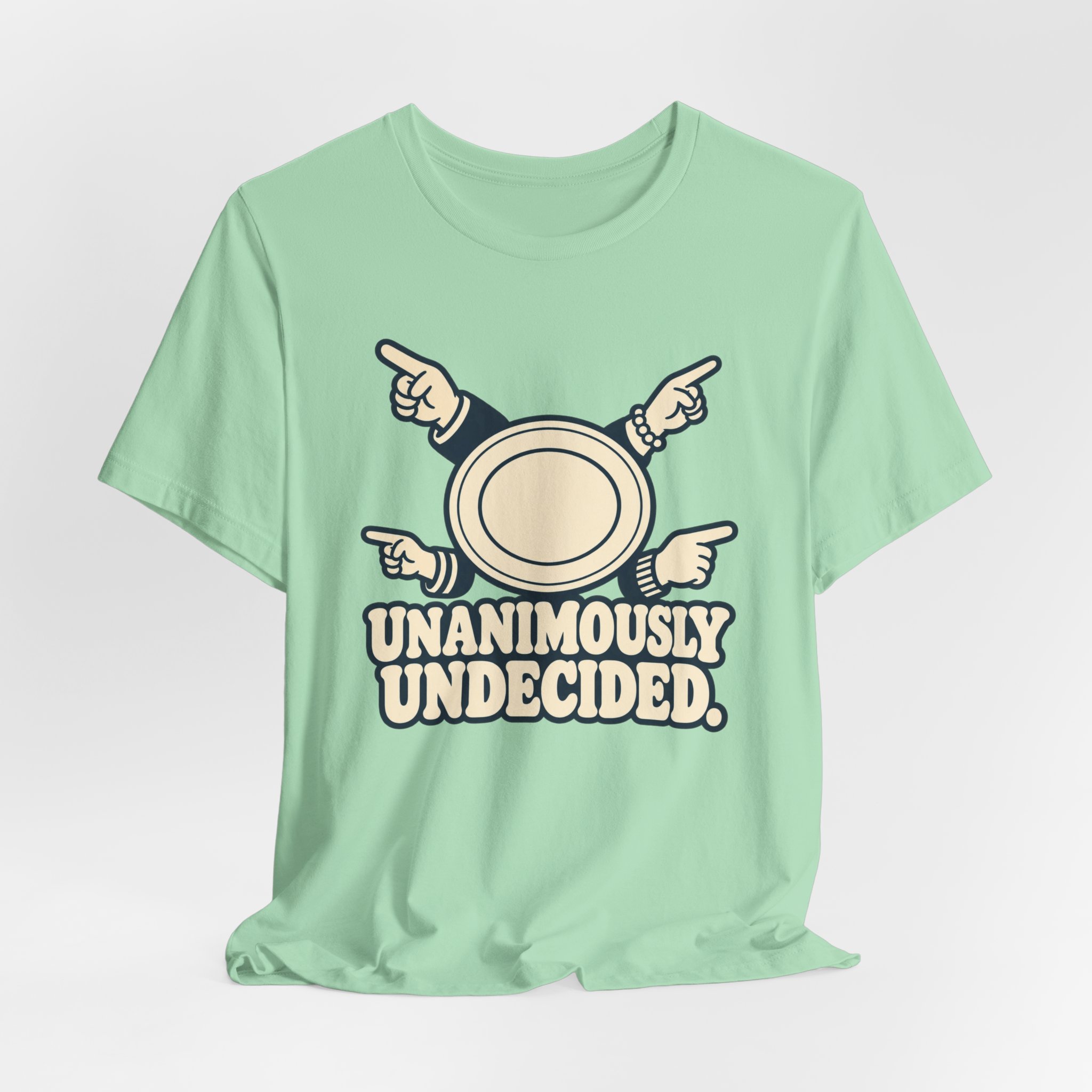 Unanimously Undecided Plate T-Shirt - Image 4