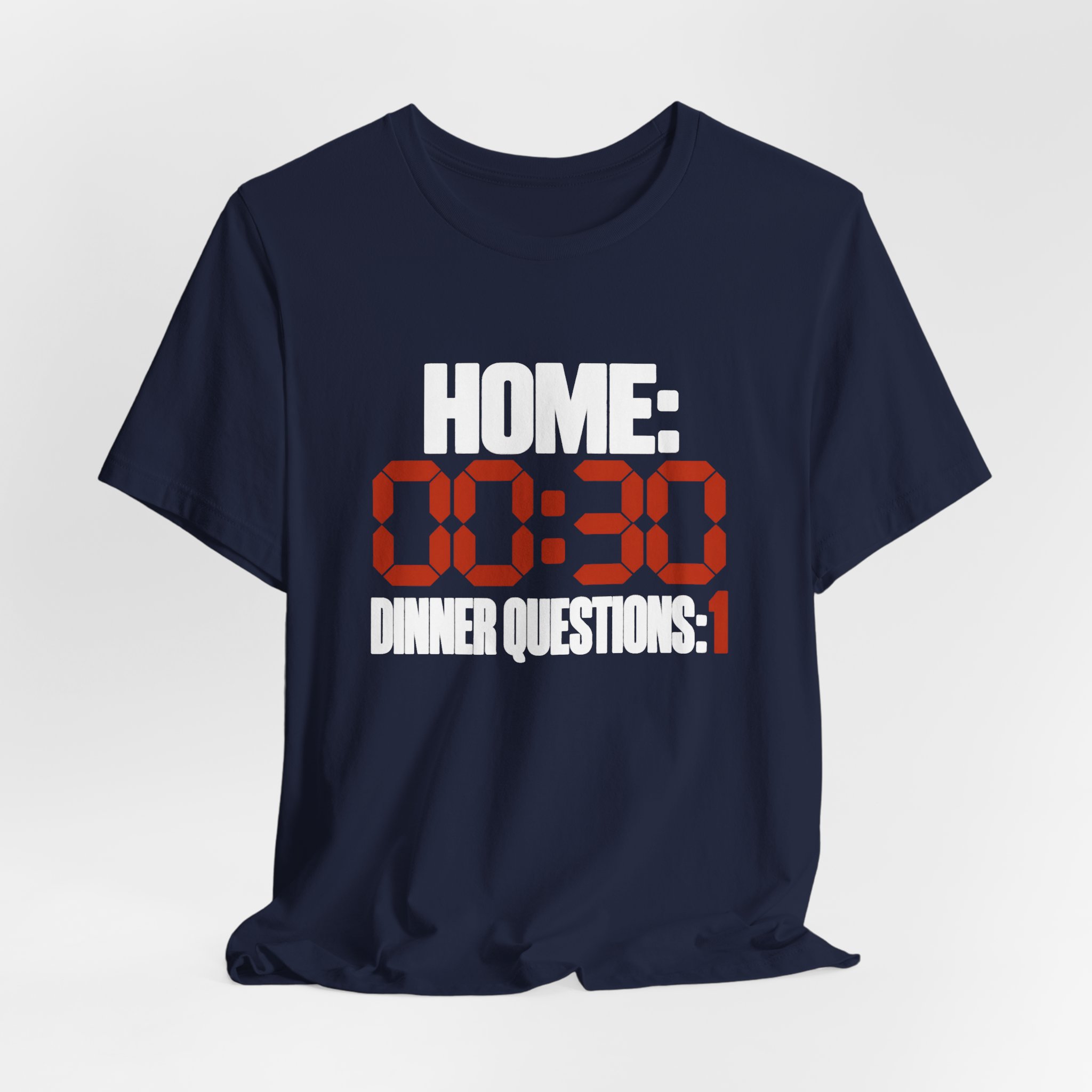 Home. Dinner Question. T-Shirt - Image 6