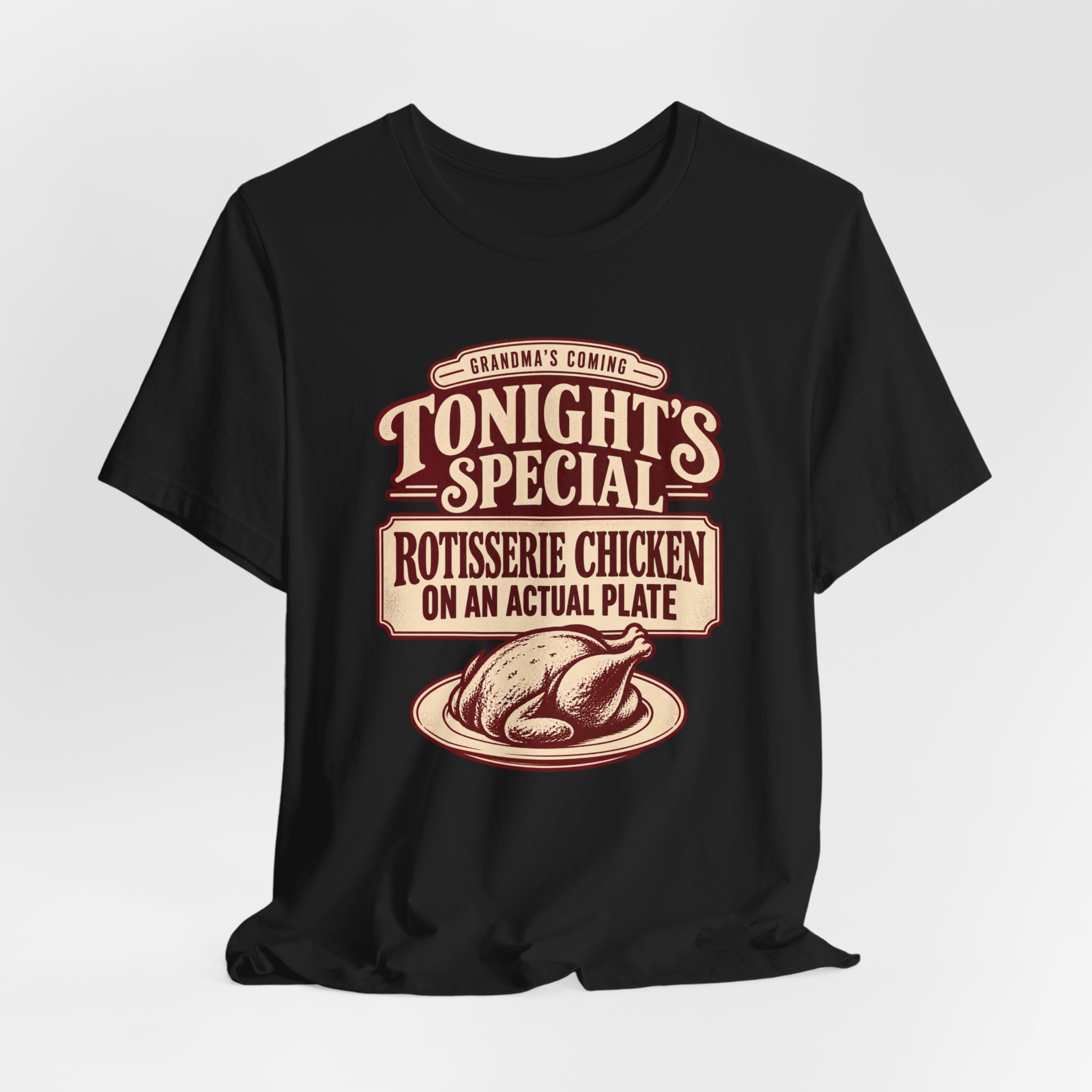 Grandma's Coming. Tonight's Special T-Shirt - Image 2