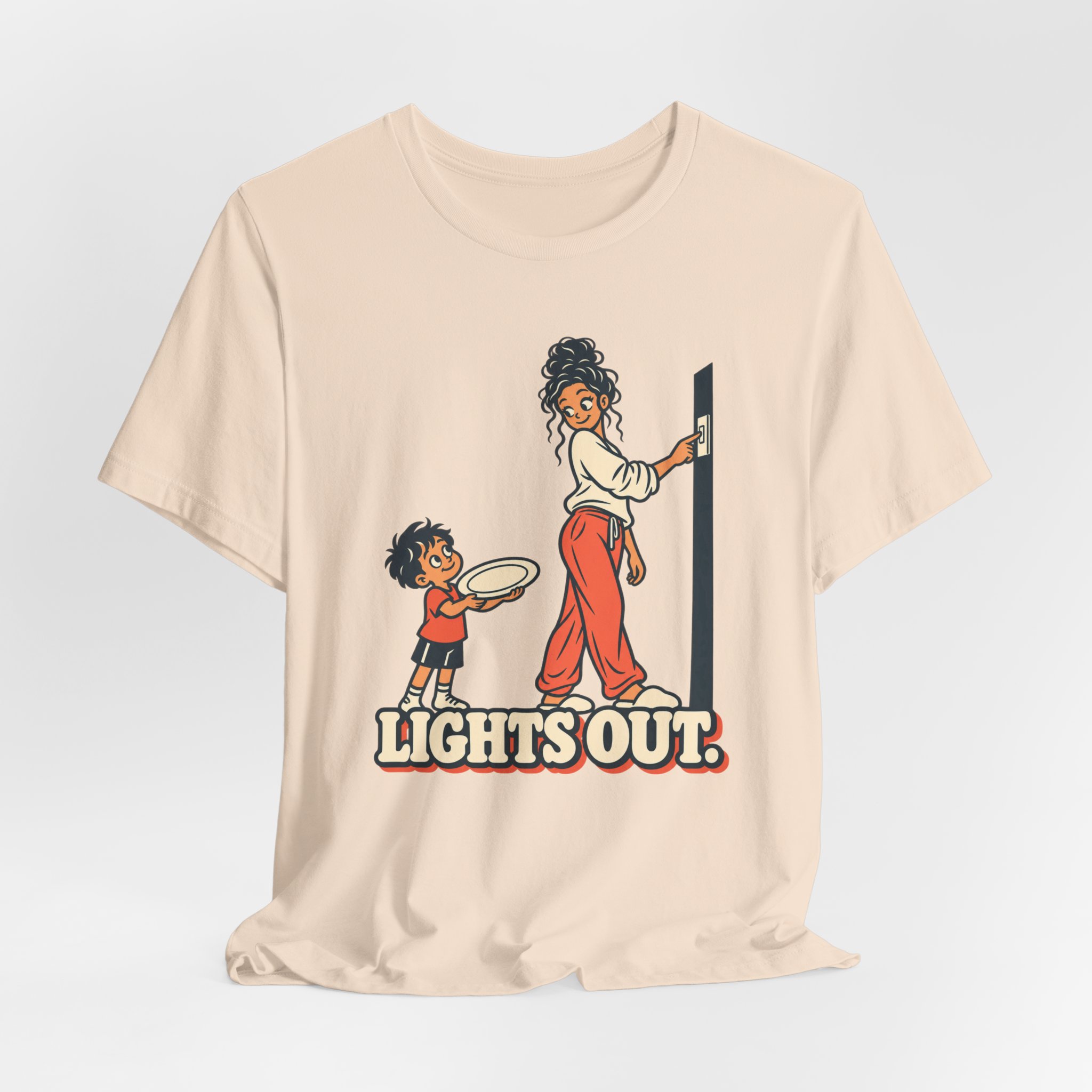 Lights Out. T-Shirt - Image 3