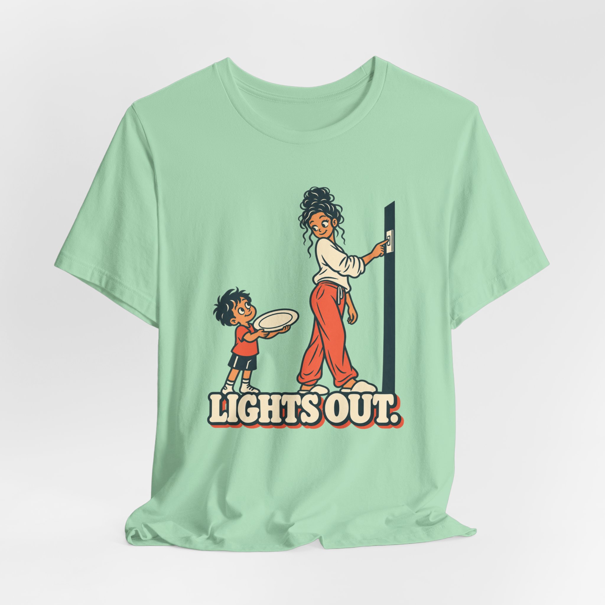 Lights Out. T-Shirt - Image 4