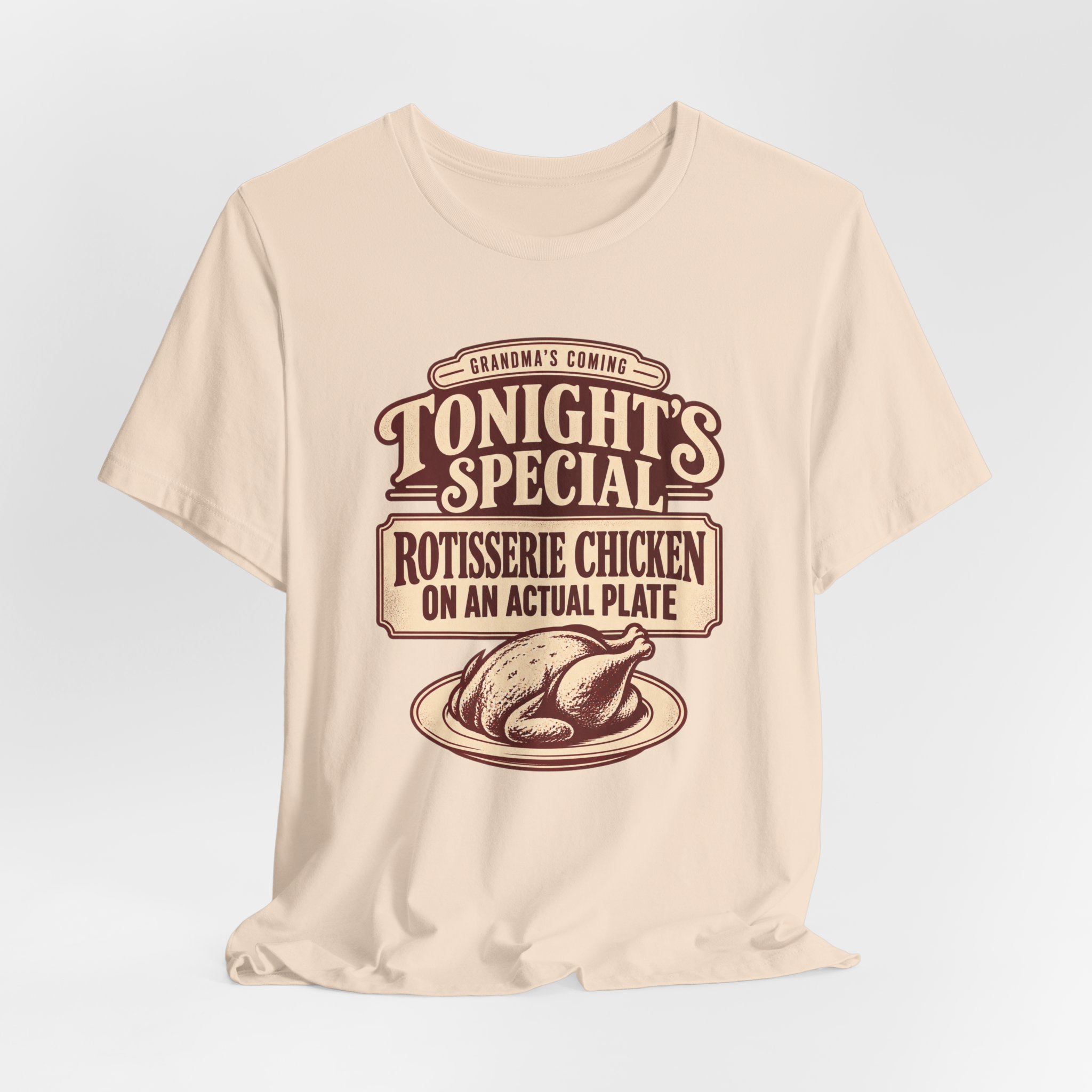 Grandma's Coming. Tonight's Special T-Shirt - Image 3