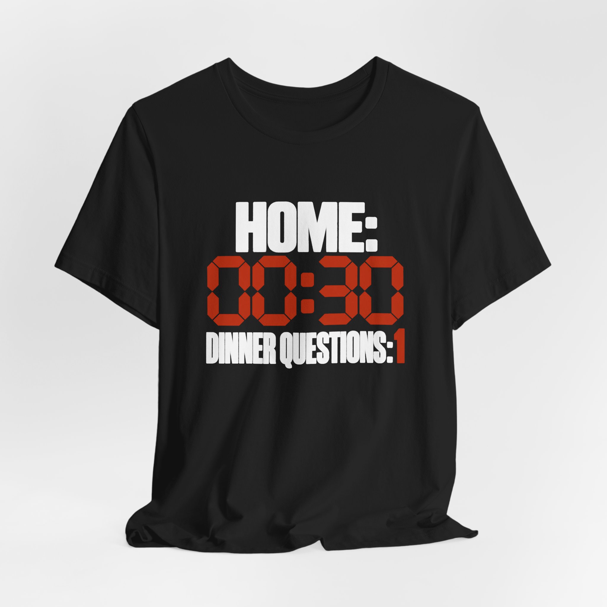 Home. Dinner Question. T-Shirt - Image 2